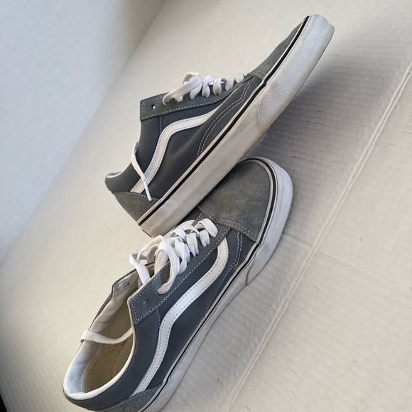 Vans Gray and White Sneakers - Picture 8 of 10